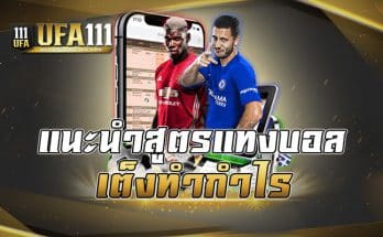 แนะนำสูตรแทงบอลเต็งทำกำไร